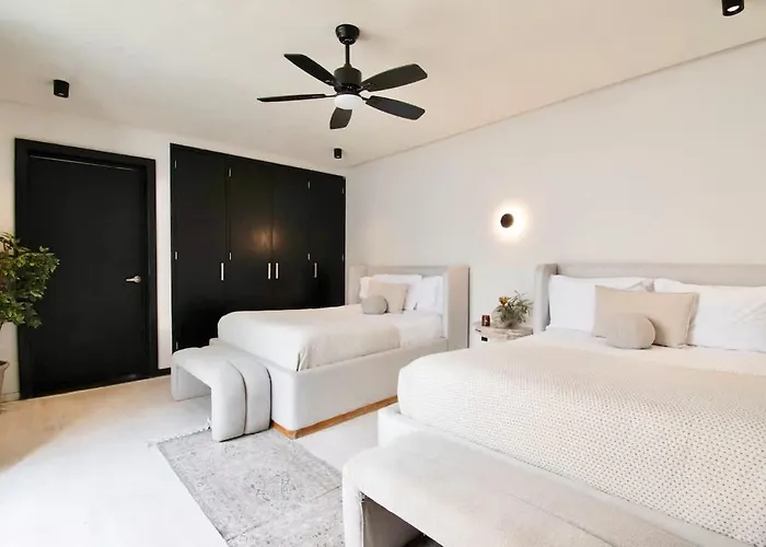 Hébergement de vacances Casa Soul - Stylish 9br With Rooftop In Condesa *